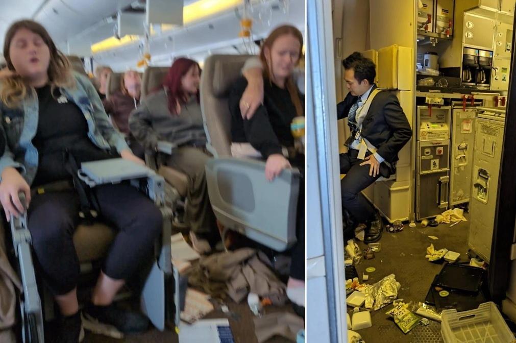 Пассажир рейса Singapore Airlines погиб из-за сильной турбулентности Пассажир рейса Singapore Airlines погиб из-за сильной турбулентности