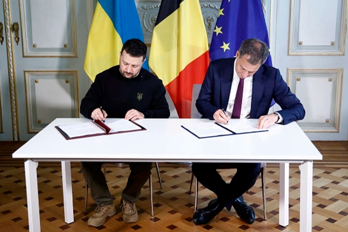 Бельгия и Украина заключили соглашение по безопасности Бельгия и Украина заключили соглашение по безопасности
