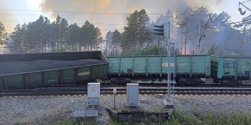В Амурской области идут аварийно-восстановительные работы после схода с рельсов 29 вагонов с углем В Амурской области идут аварийно-восстановительные работы после схода с рельсов 29 вагонов с углем