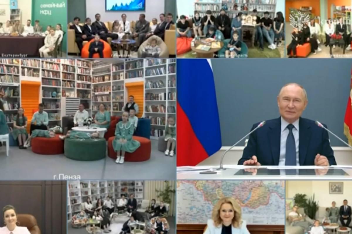 Мать заснувшей на встрече с Путиным девочки объяснила причину инцидента Мать заснувшей на встрече с Путиным девочки объяснила причину инцидента
