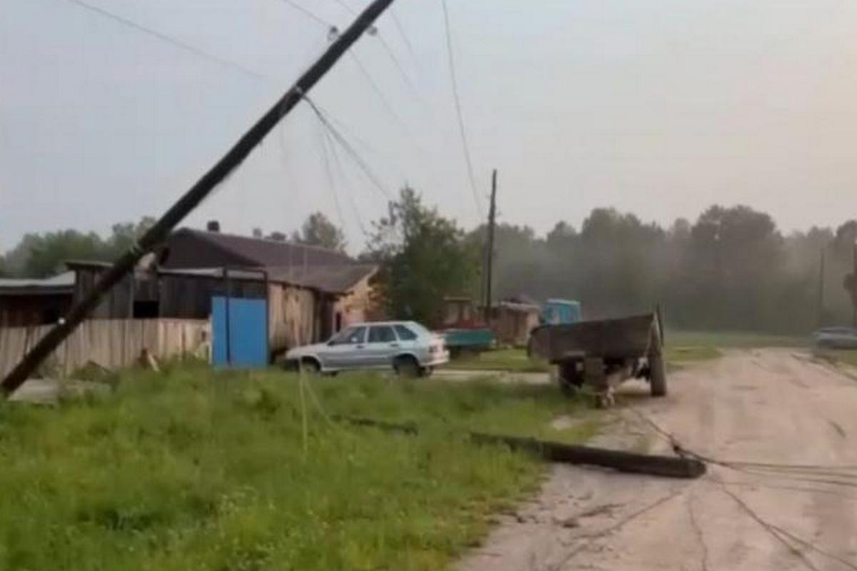 На Красноярский край обрушилась непогода На Красноярский край обрушилась непогода