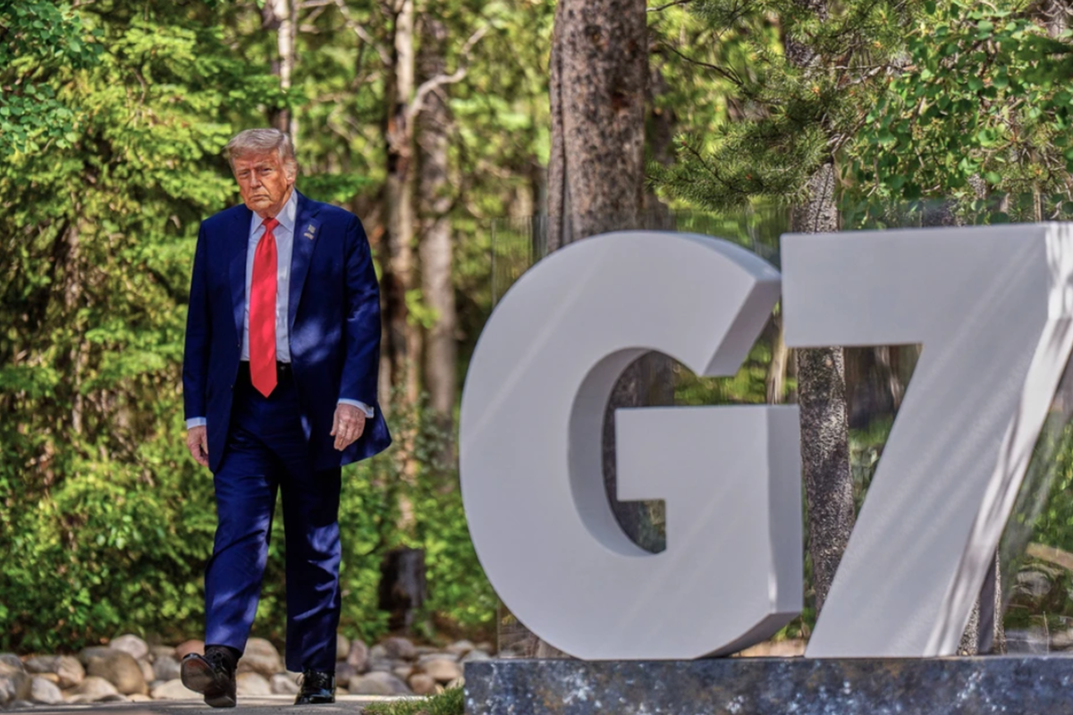 Премьер Канады сорвал пресс-конференцию Трампа на саммите G7 Премьер Канады сорвал пресс-конференцию Трампа на саммите G7