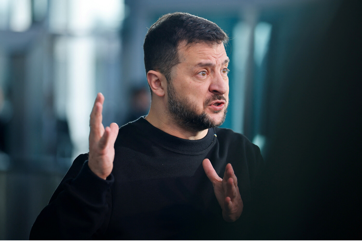 Зеленский в панике после мощного ночного удара по Киеву Зеленский в панике после мощного ночного удара по Киеву