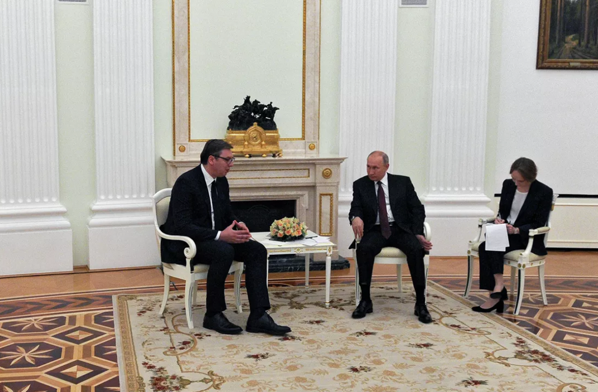 Песков: новых контактов между Путиным и Вучичем в ближайшее время не будет Песков: новых контактов между Путиным и Вучичем в ближайшее время не будет